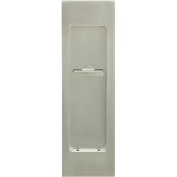 Hafele 911.26. Sliding/Pocket Door Lock for Wood Doors, Privacy with Emergency Release