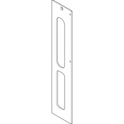 Hafele 922.15.671 Routing Template for Tectus TE, 640 3D & 640 3D A8 for Door & Jamb, Part 1