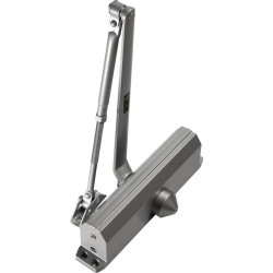 Hafele 931.65.550 Medium/Heavy Duty Closer, LH5016, Aluminum Finish