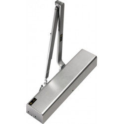 Hafele 931.65.551 Heavy Duty Closer with Cover, LH816, Aluminum Finish