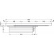Hafele 931.84.033 Overhead Door Closers, DCL 33, Concealed, EN 2-4, Startec, Matt Black