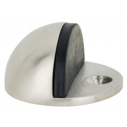 Hafele 937.52.070 Floor Mounted Door Stop, Stainless Steel, Matt, Startec, 43 x 24 mm