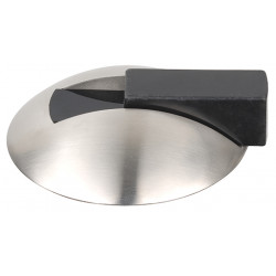 Hafele 937.54.600 Door Stop, Floor Mounted, Stainless Steel, Matt, Dia - 85 mm