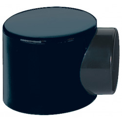 Hafele 937.70.090 Hewi, Door Stop, Floor Mounted, Jet Black, 52 x 42.5 mm