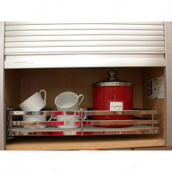 Richelieu KITAMB3 Tambour Door - Stainless Steel Finish 20 mm Slats