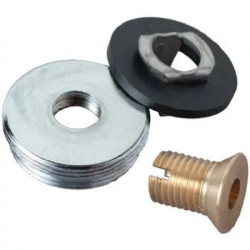 Brass Craft SF0015X Aerator Adapter, Lead-Free Brass, Chrome-Plated, 15/16-In. x 27 MPT x 55/64-In. x 27 MPT