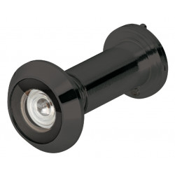 Hafele 959.00.121 Door Viewer, Up to Door Thickness 60 mm, Brass, Matt Black