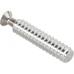 Hafele 988.92.911 Fixing Set for Hewi 801 Series Hinged Seats, 10 x 80 mm