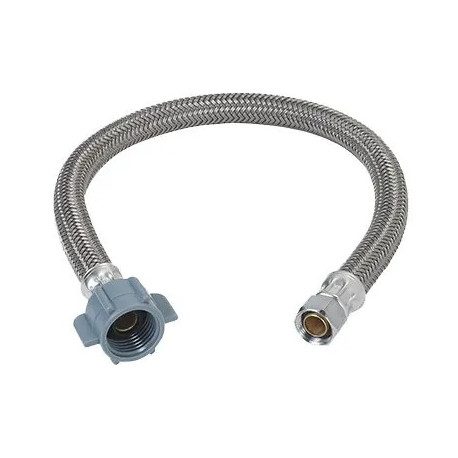 Brass Craft Service Parts PSB83 Faucet Water Supply Line, 3/8 Compression x .5 IP