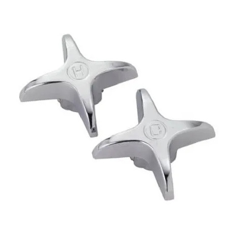 Brass Craft Service Parts SH3473 Lavatory Faucet Handles, Cross, Pr.