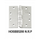 Cal-Royal HOSBB Hospital Tip Hinge Ball Bearing 4 1/2" x 4 1/2"