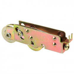 Prime Line D 1981 1-1/8 In. Steel Ball Bearing, Sliding Door Tandem Roller Assembly