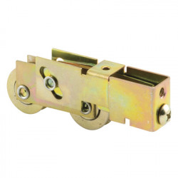 Prime Line D 1791 Steel Ball Bearing Tandem Roller Assembly, 1-1/8 In.