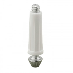 Prime Line N 6673 Adjustable Bi-Fold Door Steel Bottom Pivot, 3/8 In., 2-Pk.