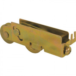 Prime Line D 1551 Sliding Door Tandem Roller, Steel Ball Bearing, C-Tab, 1-1/4 In.
