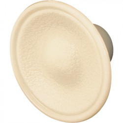 Prime Line N 6754 Bi-Fold Door Pull Knobs, Ivory Plastic, 1-13/16 In., 2-Pk.