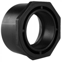 Charlotte Pipe & Foundry Company ABS 00107 1 ABS/DWV Flush Bushing, Spigot x Hub