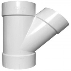 Charlotte Pipe & Foundry Company PVC 00600 1 Schedule 40 DWV Wye, PVC