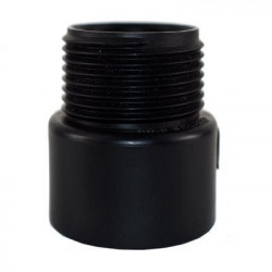 Charlotte Pipe & Foundry Company ABS 00109 1000HA ABS/DWV Pipe Adapter, 2 in, Hub x MIP