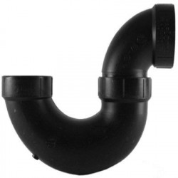 Charlotte Pipe & Foundry Company ABS 00706X 0600HA ABS/DWV P-Trap Less Clean Out, 1-1/2 in