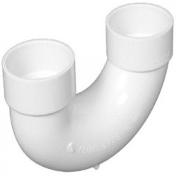 Charlotte Pipe & Foundry Company PVC 00700 0800HA DWV PVC U Bend, 2 in