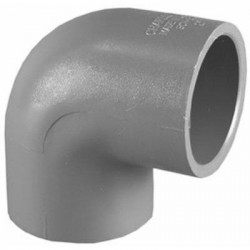 Charlotte Pipe & Foundry Company PVC 08300 1600HA Schedule 80 PVC Slip x Slip 90 Degree Elbow, 1-1/4 in