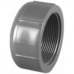 Charlotte Pipe & Foundry Company PVC 08117 1 Schedule 80 PVC FPT Cap