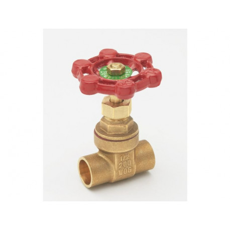 B&K LLC 170-4 Gate Valve, Brass