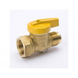 BK Products 114-5 Gas Ball Valve, Brass, Flare x Female