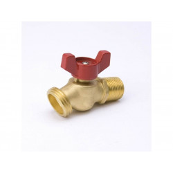 BK Products 102-353HN Hose Bibb, No-Kink, 1/2 MIP x 1/2-In. Solder