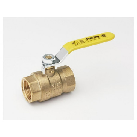 B&K LLC 107-818NL Full Port Ball Valve, Lead Free, Forged Brass, 2-In.