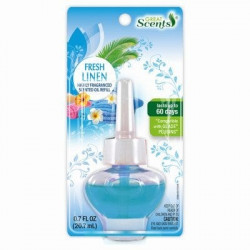 Delta Brands 92963-12 Plug-In Air Fresheners Crisp Linen