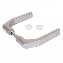 Locinox 3006J-H Aluminium Handle Pair for Insert Locks w/ 4-3/4" Follower