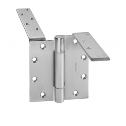 McKinney TA792 Steel Anchor Hinge Bearing Set, 5" x 4 1/2", Dull Chromium