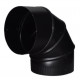 Imperial BM001 Stove Pipe Black Adjustable Elbow