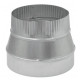 Imperial GV HVAC Duct Pipe Galvanized Taper Reducer, 24-Gauge