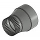 Imperial GV HVAC Duct Pipe Galvanized Taper Reducer, 24-Gauge