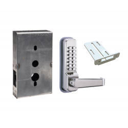 Codelocks 97922 CL415 Tubular Latchbolt,(Code Free) Passage Function Gate Box