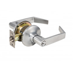 Sure-Loc Hardware JK-T Grade 2 Jackson Tubular Lever, Satin Chrome