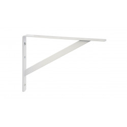 Sure-Loc Hardware SRS-6 Heavy Duty Shelf Bracket, White Powder Coat