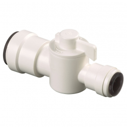 Watts 3555-1006 Plastic Straight Valve, 1/2" CTS x 1/4" CTS