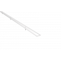 Pemko 196 Floor Plate Trim/Support, 1-1/8" W x 1/4" H