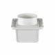 Lambro Industries 143WP 4 inch Exhaust Soffit Dryer Vent