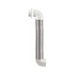 Lambro Industries 4004UL 8 foot Dryer Exhaust to the Wall Quick Connect Kit