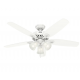 Hunter Fan Company 5323 Builder Plus Ceiling Fan with 3 Lights 52 in.