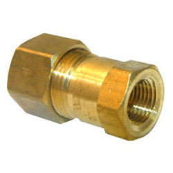Larsen Supply Co 17-6633 Female Pipe Thread Compression Adapter 3/8" x 1/4"