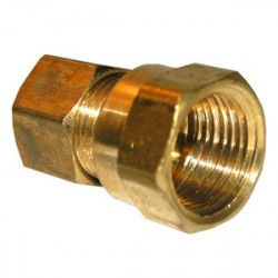 Larsen Supply Co 17-6635 Female Pipe Thread Compression Adapter 3/8" x 3/8"