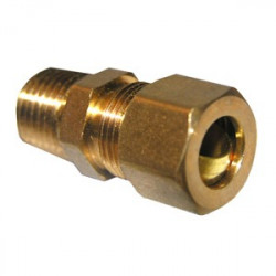 Larsen Supply Co 17-6833 Male Pipe Thread Compression Adapter 3/8" x 1/4"