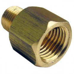 Larsen Supply Co 17-8509 Female/Male Pipe Thread Coupling 1/4" x 1/8"