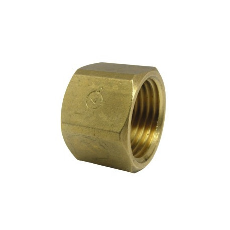 Larsen Supply Co 17-9149 Female Pipe Thread Brass Cap 1/2"